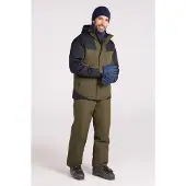 Mountain Warehouse Skidjacka & skidbyxor för herrar (Mörk kaki)