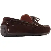 Base london Brooks Läder Herrens Brunbruna Standard Loafers