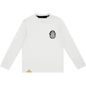 Billionaire T-shirt med rund halsringning och vapenmärke