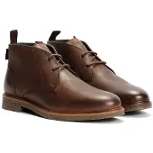 Ben Sherman Walker Chukka Läder Herrbruna Stövlar