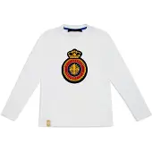 Billionaire T-shirt med rund halsringning och vapenmärke