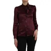 Dolce&Gabbana Siden Fluga Blus