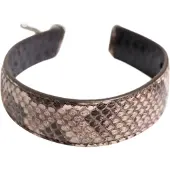 Dolce&Gabbana Brun Exotisk Läder Handväskeaccessoar Axelrem