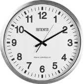 Eurochron EFWU 9000 DCF Väggklocka 50.7 cm x 63 mm Silver