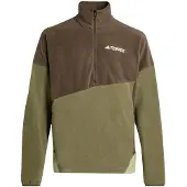 Adidas Terrex Multi Climawarm Anorak Fleece Med Halv Dragkedja