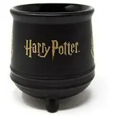 Harry Potter Hogwarts Crest kittel Keramisk mugg (Svart)