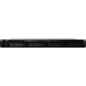 Synology RackStation RS422+ - NAS-server - 4 fack - kan monteras i rack - SATA 6Gb/s - RAID 0, 1, 5, 6, 10, JBOD - RAM 2 GB - Gigabit Ethernet - iSCSI support - 1U