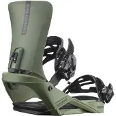 Salomon Snowboard - Snowboardbindningar - Rhythm Lichen Green för Unisex - Storlek S - Khaki