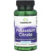 Swanson Health Kaliumcitrat, 99 mg, 120 kapslar