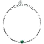 Morellato Tesori Armband Med Grön Sten SAIW239 För Kvinnor white