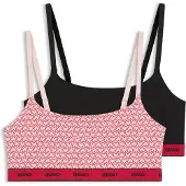 HUGO 50545712 Bralette Red Bh 2 Enheter