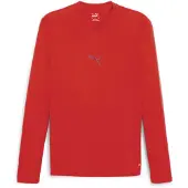 Puma Teamgoal Baselayer Tee Ls Red-fast Red, storlek X-Large