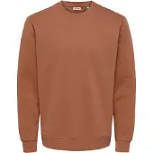 Only & Sons Sweatshirt 'ONSConnor' rostbrun