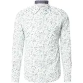 s.Oliver Skjorta safir / oliv / mint / vit