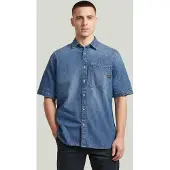 G-Star Regular 1-Pocket Shirt - Medium blue - Men