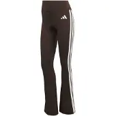 Adidas Sportbyxa 'Opt Ess' mörkbrun / vit