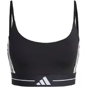 Adidas Hyperglam 3 Stripes Sport-bh Med Låg Support