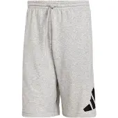 Adidas Sportbyxa 'Essentials' gråmelerad / svart
