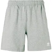 Adidas Byxa 'ESS' gråmelerad / vit