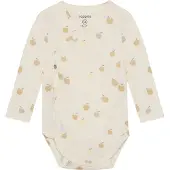 Noppies Sparkdräkt/body beige / mörkbeige / stone / ullvit
