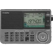 Sangean Världsmottagare ATS-909X2 FM, LF, AM Väckningsfunktion Svart