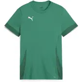 Puma Tränings T-Shirt teamGOAL - Grön/White Barn, storlek 128 cm