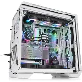 Thermaltake View 51 TG ARGB Snow Midi-Tower Datorchassi Vit