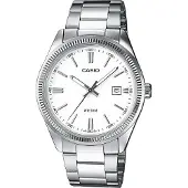 Casio Damklocka - - LTP-1302D-7A1 - Rostfritt stål - Kvarts - Analog