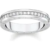 Thomas Sabo Sparkling circles silver alliansring TR2254-051-14-54