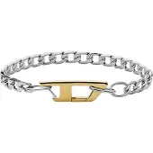 Diesel Armband guld / silver