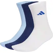 Adidas Sportsockor 'ESS' marinblå / ljusblå / vit