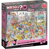 Wasgij Retro Destiny 10 - High Street Hassle! Pussel 1000 bitar