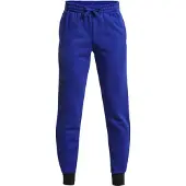 Under Armour Sweatpants - Rival Fleece Joggare - Midnight Marinb - - 18-20 år - Sweatpants