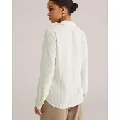 We fashion Blus brun / vit