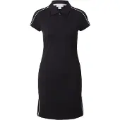 Calvin Klein Tech Knit Polo Mini Dress
