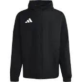 Adidas Jacka All Weather Entrada 26 - Svart/vit, storlek Small