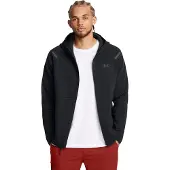 Under Armour Men's UA Unstoppable Fleece Full-Zip Hoodie Black
