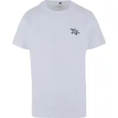 Mister tee T-shirt 'Penne Va Bene' svart / vit