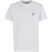 Mister tee T-shirt 'Pizza' svart / vit