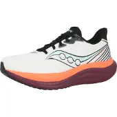 Saucony Triumph 23 Shoes White Orange SS26, Size 44,5 - EUR