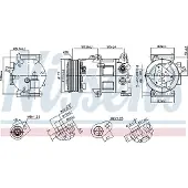 Nissens Kompressor för luftkonditionering 890418