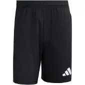 Adidas Träningsshorts Entrada 26 - Svart/Vit, storlek Large