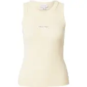 Calvin Klein Jeans Topp ljusgul / svart / vit