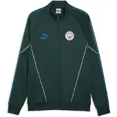Puma Manchester City Träningsjacka King Anthem - Grön terräng/Tropisk blå - , storlek Medium