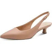 Marco Tozzi Slingback pumps ljusbrun