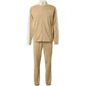 Nike Träningsoverall 'CLUB' beige / ljusbeige / vit