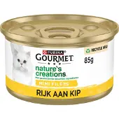 Gourmet Purina Nature's Creations med kyckling, spenat, tomat våtfoder katt