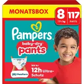 Pampers Baby-Dry Stl8 17 kg+ 117 st