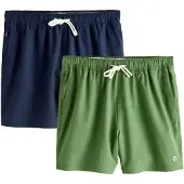 Next Badshorts 'Core Essential' mörkblå / grön