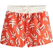 Next Badshorts röd / off-white